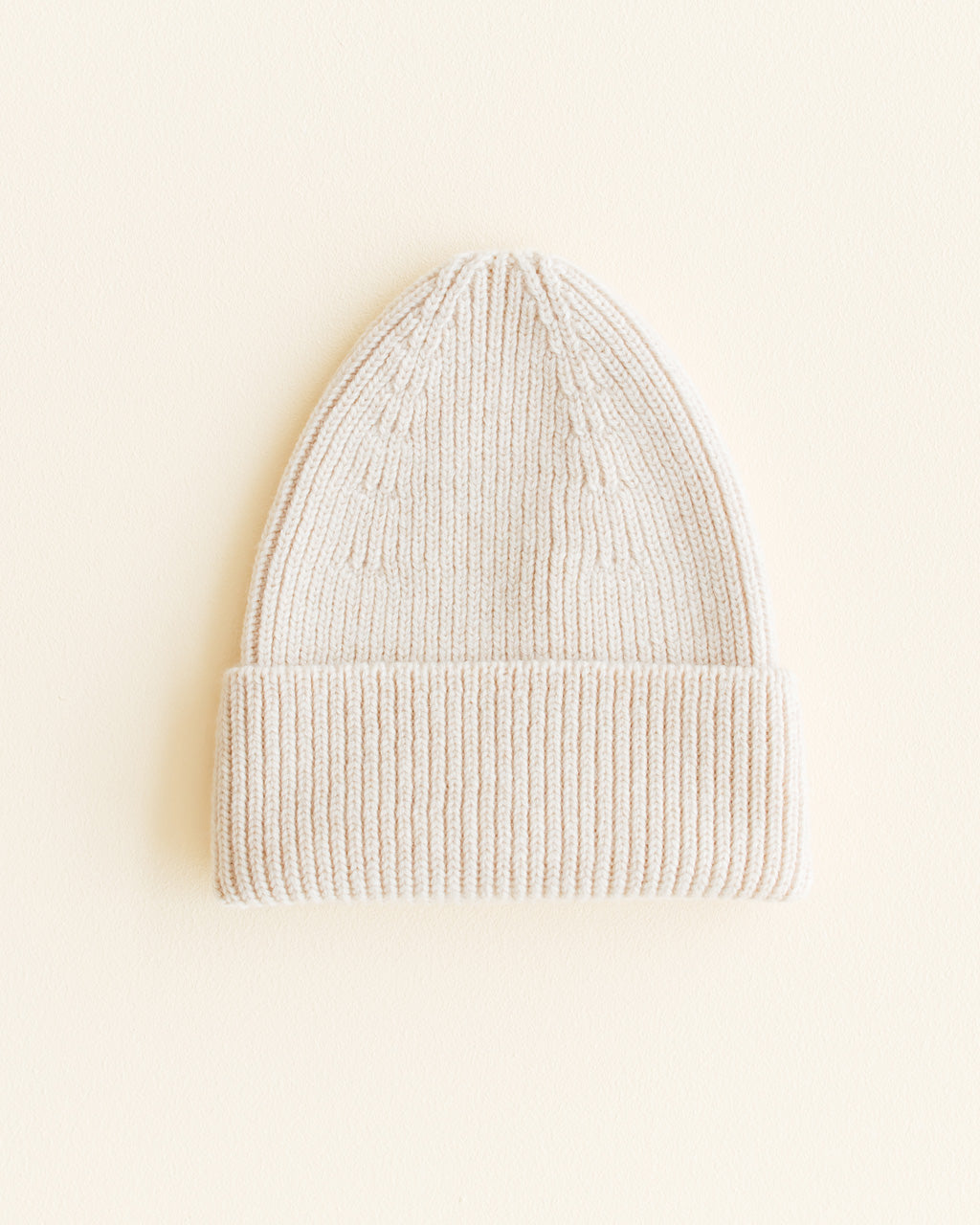 adult BEANIE cream – Hvid