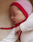 BONNET dolly red-cotton candy