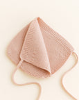 BONNET newborn apricot