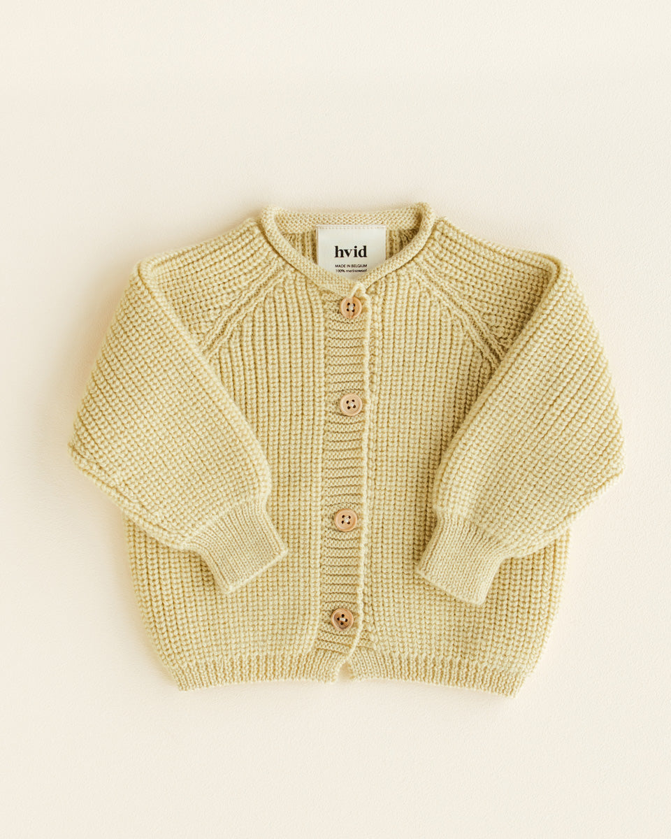 cardigan inga light yellow