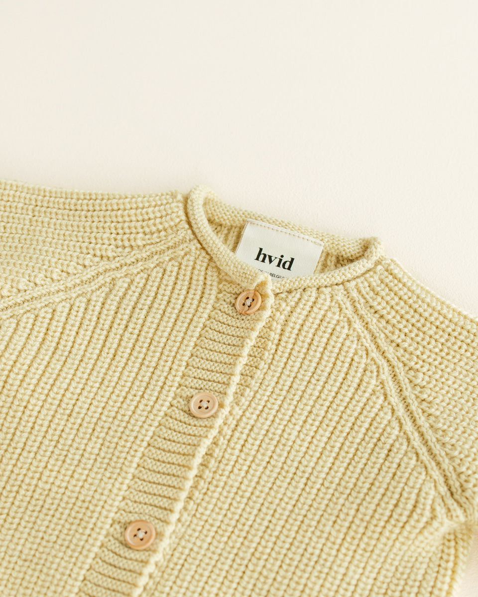 cardigan inga light yellow