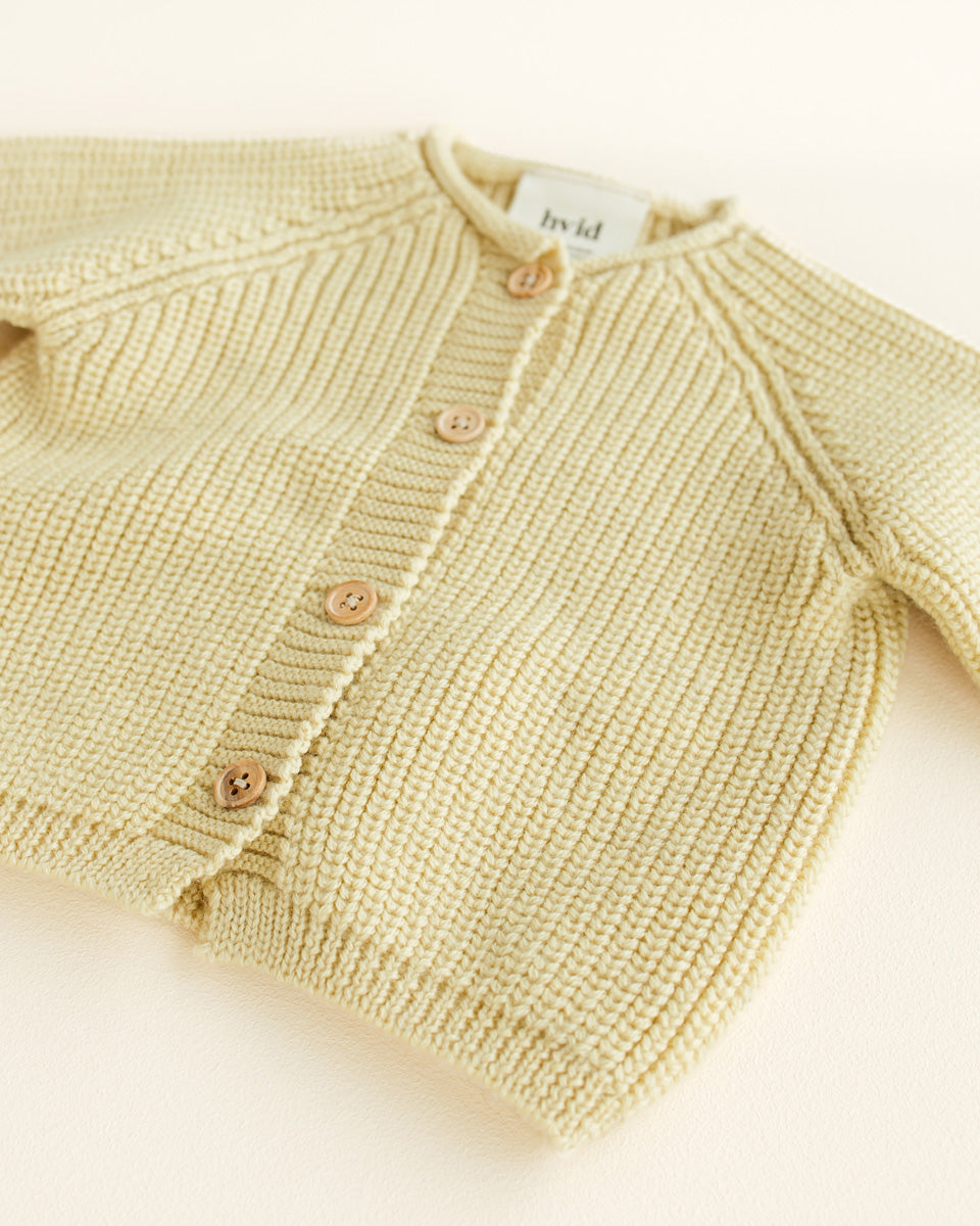 cardigan inga light yellow