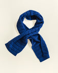 scarf Jacobino cobalt blue