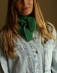 triangle scarf Josephina grass