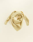 triangle scarf Josephina light yellow