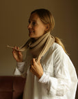 triangle scarf Josephina sand