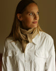 triangle scarf Josephina sand