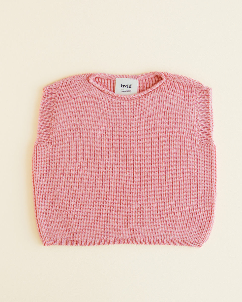vest harvey baby- bubblegum – Hvid