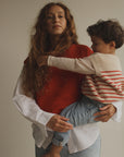 vest harvey (kids) cream/red
