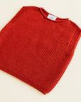 vest harvey red