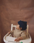 BEANIE FONZIE blue
