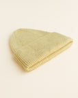 BEANIE FONZIE light yellow