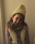 BEANIE FONZIE light yellow