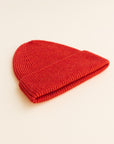 BEANIE FONZIE red