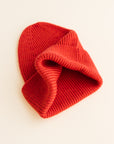 BEANIE FONZIE red