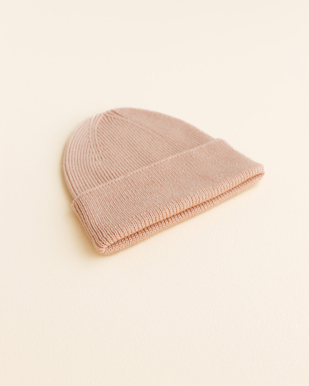 BEANIE newborn rose – Hvid