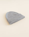 BEANIE newborn grey melange