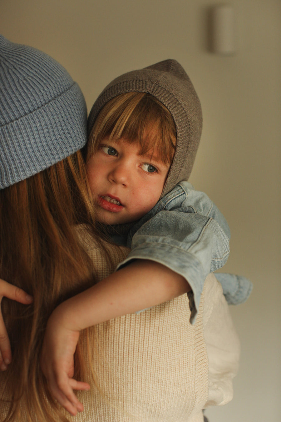 Adult beanie light blue