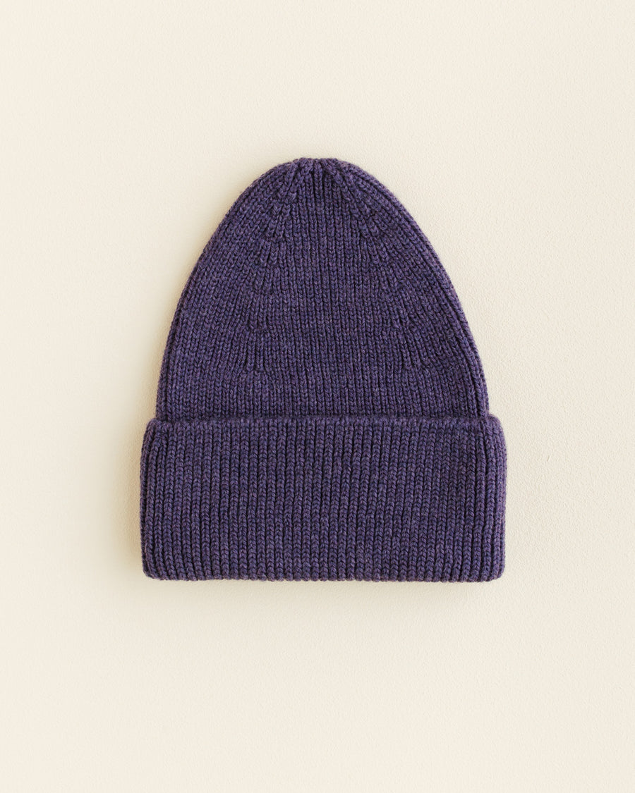 adult BEANIE purple