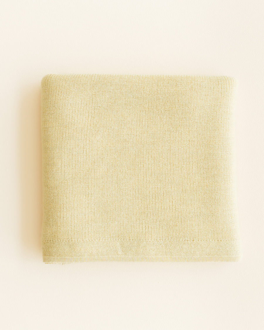 blanket Felix light yellow