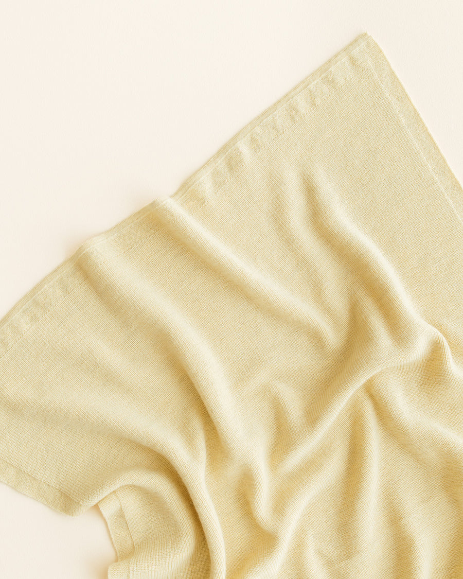 blanket Felix light yellow