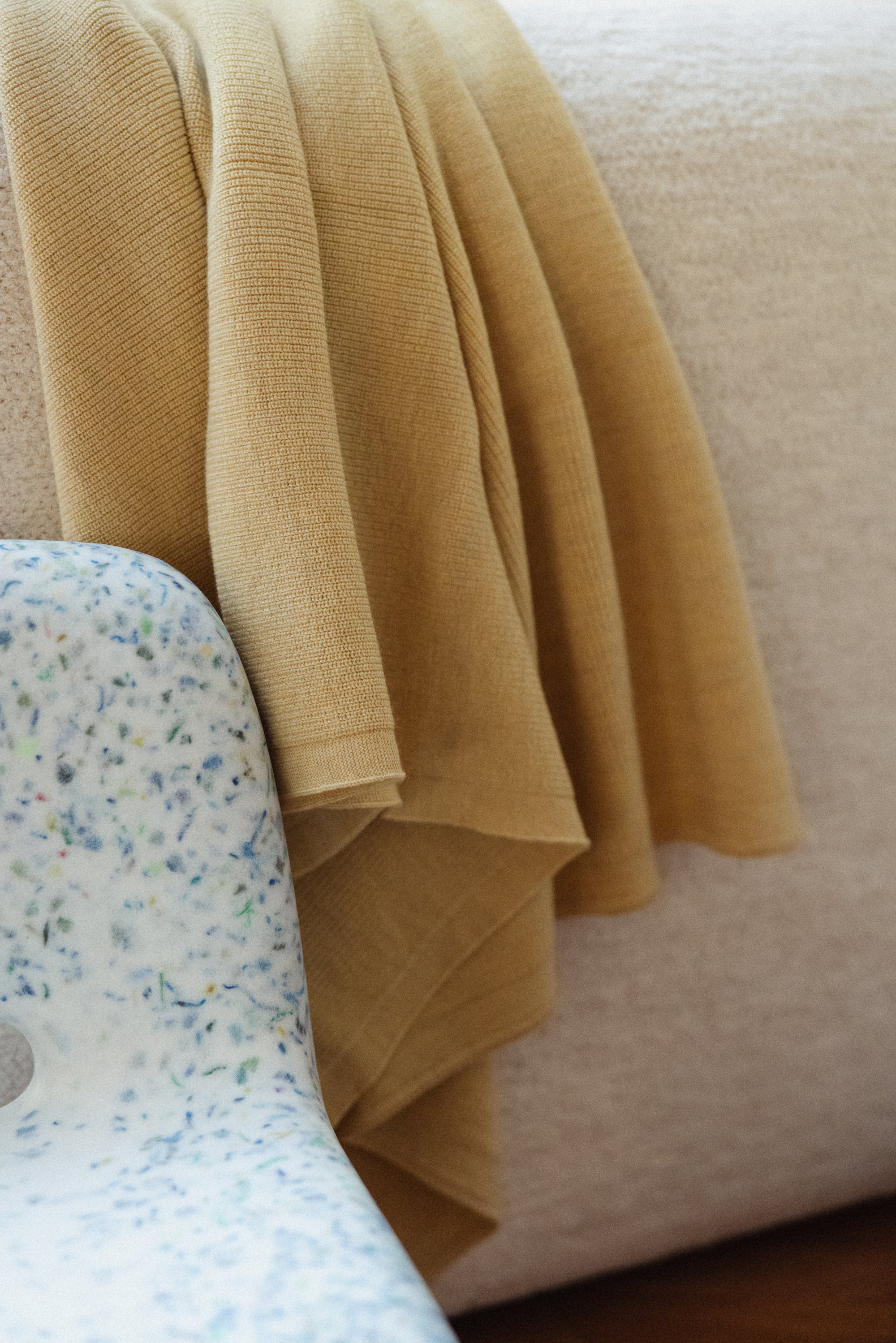 blanket Felix light yellow