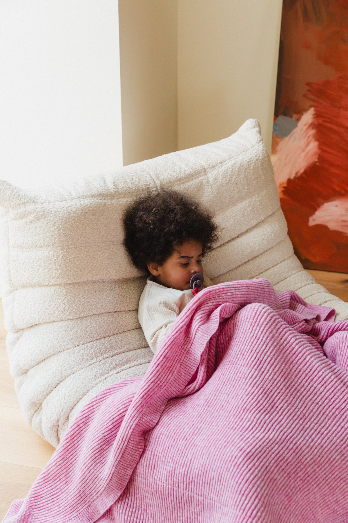 blanket Gaston cotton candy