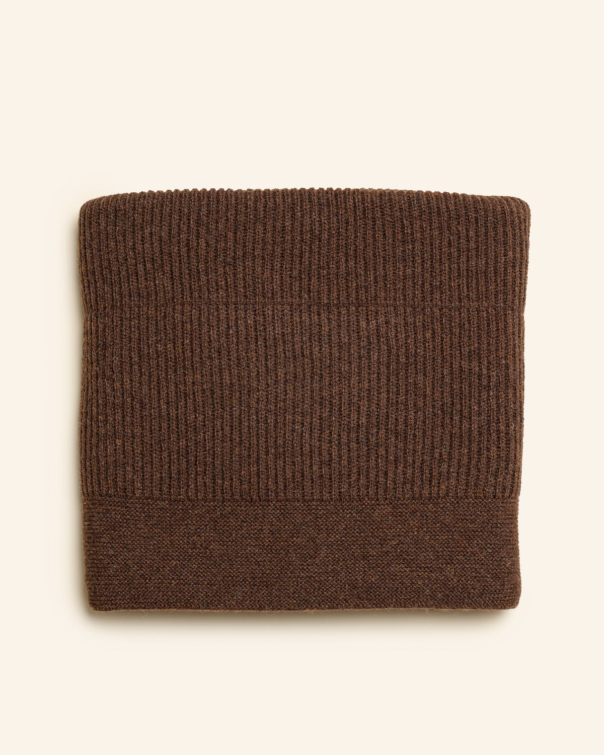 blanket Gaston dark brown