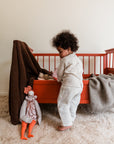 blanket Gaston dark brown