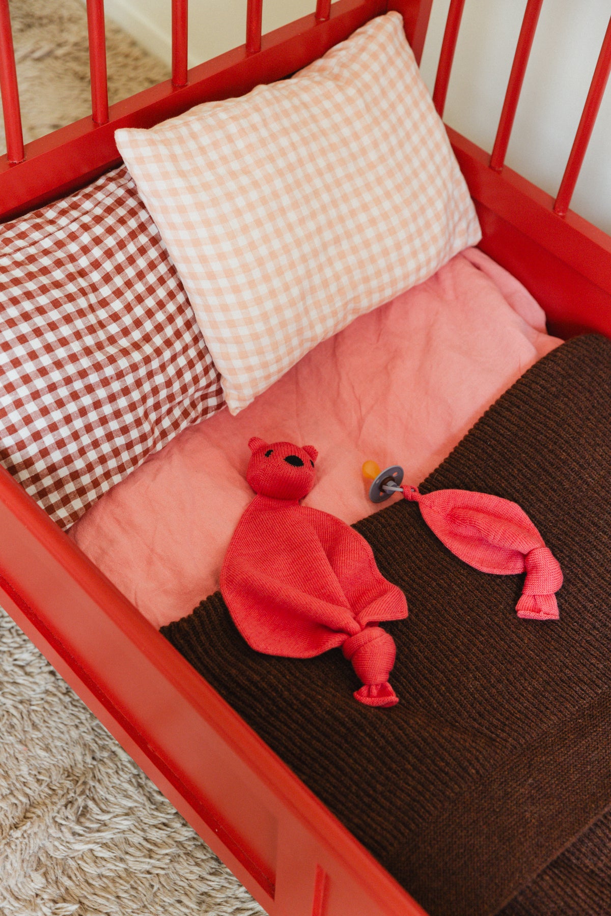 blanket Gaston dark brown