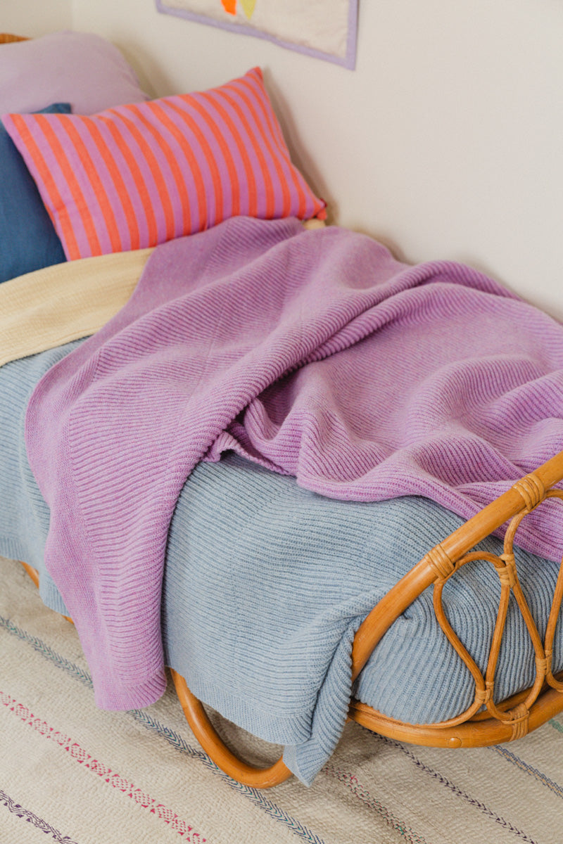 blanket Gaston lavender (100 X 140 CM)