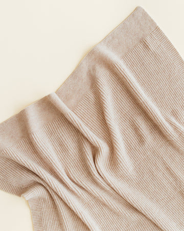 blanket Gaston soft beige / (100 X 140 CM)