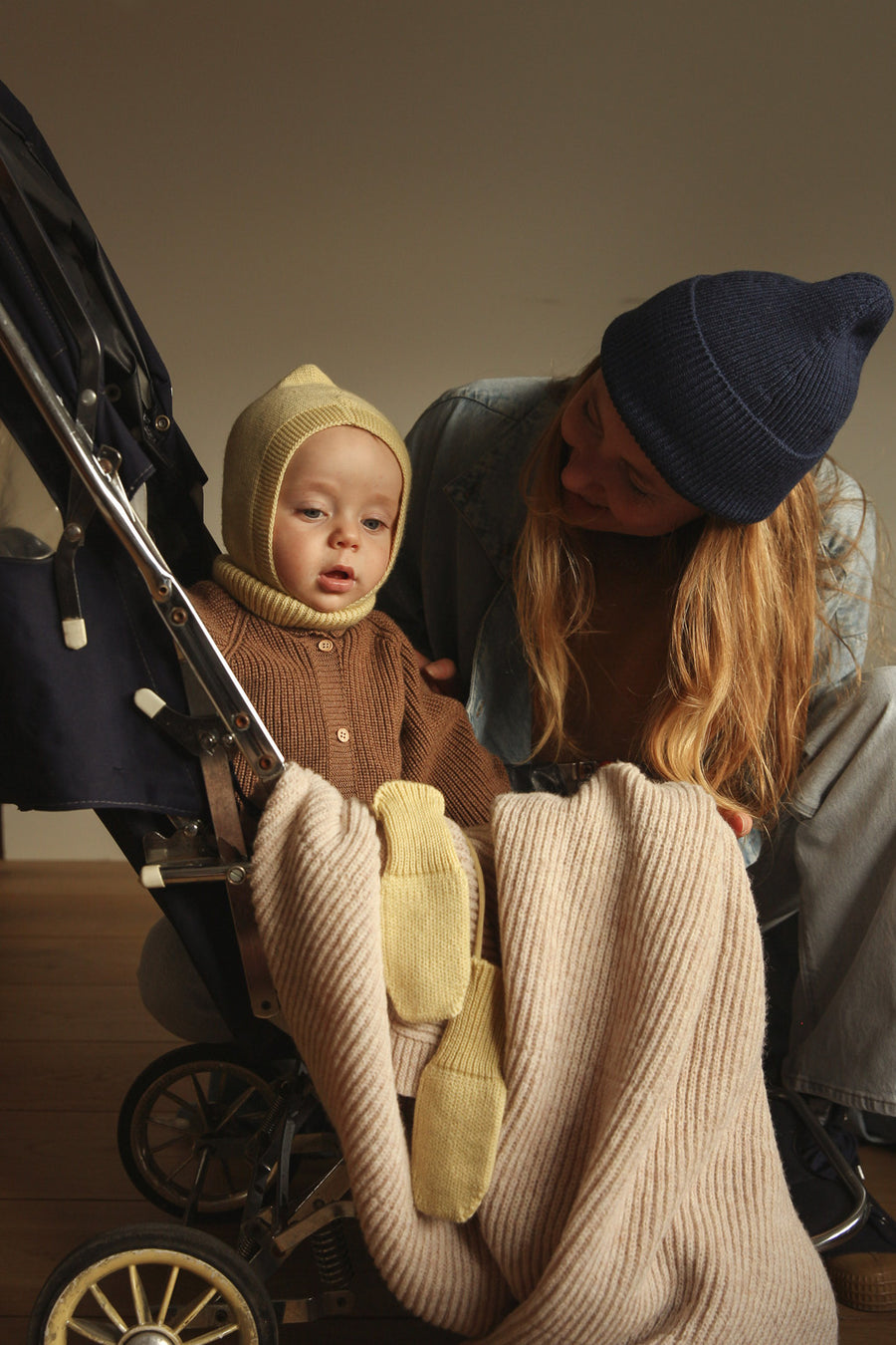 blanket Gaston soft beige / coming soon (100 X 140 CM)