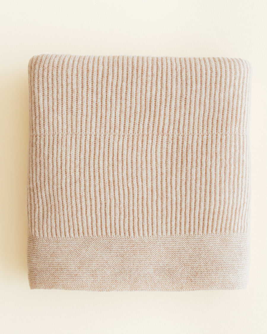 blanket Gaston soft beige / coming soon (100 X 140 CM)