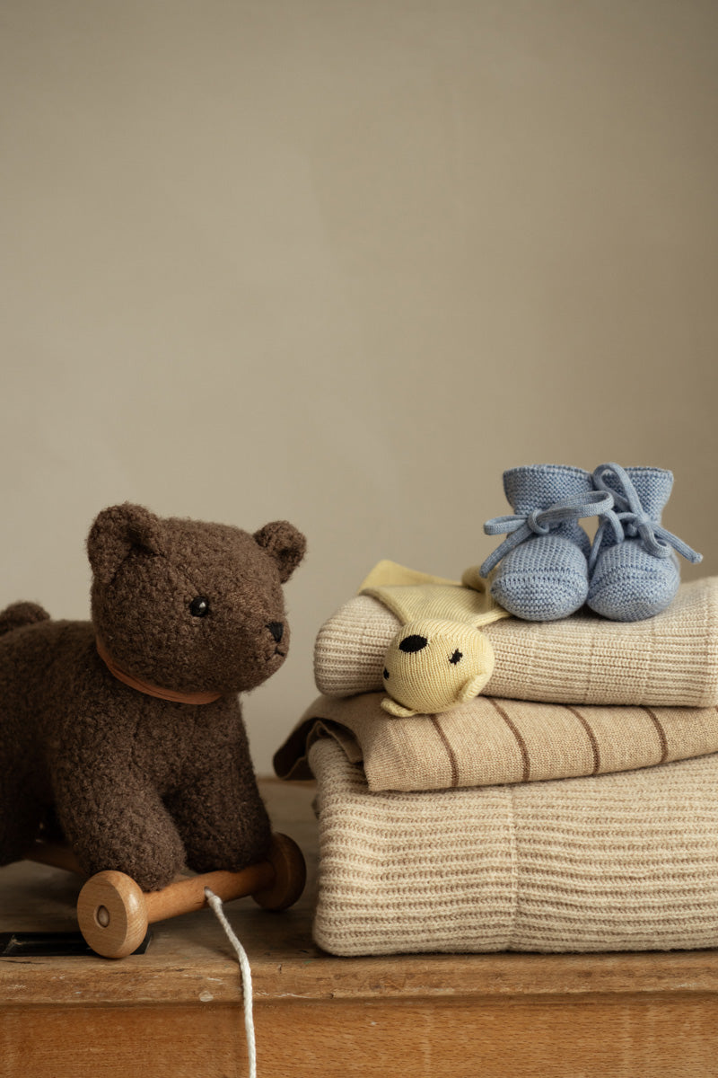 blanket Gaston soft beige / (100 X 140 CM)