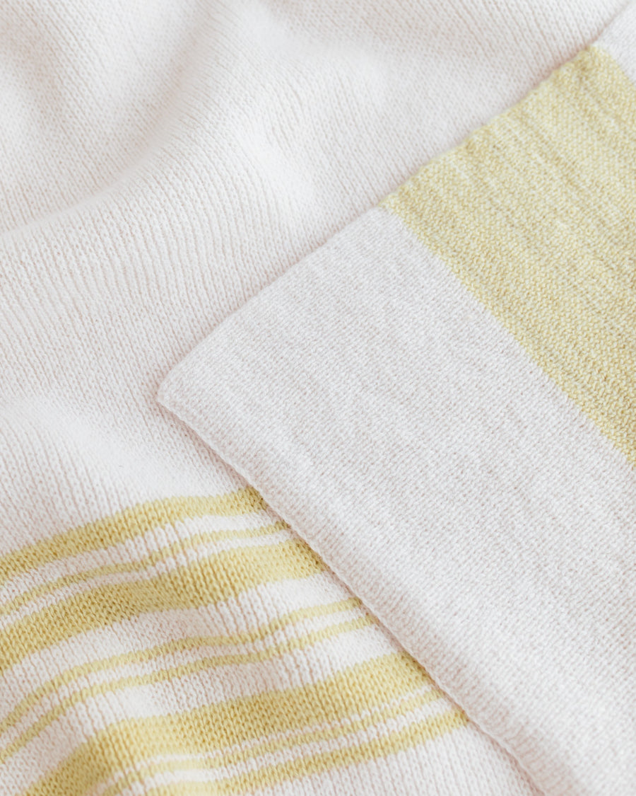 blanket Gilbert light yellow