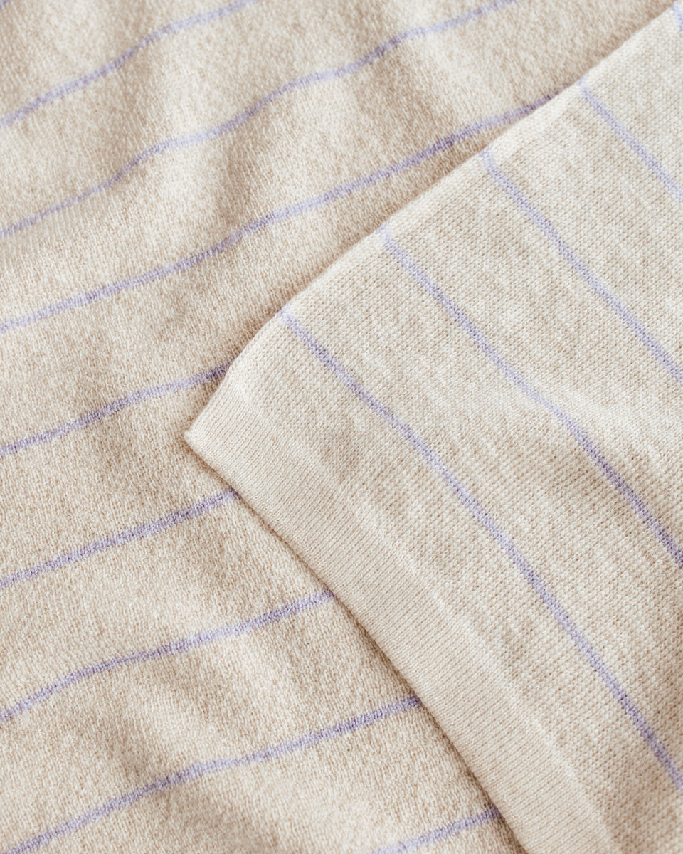 blanket Harry cream &amp; lilac