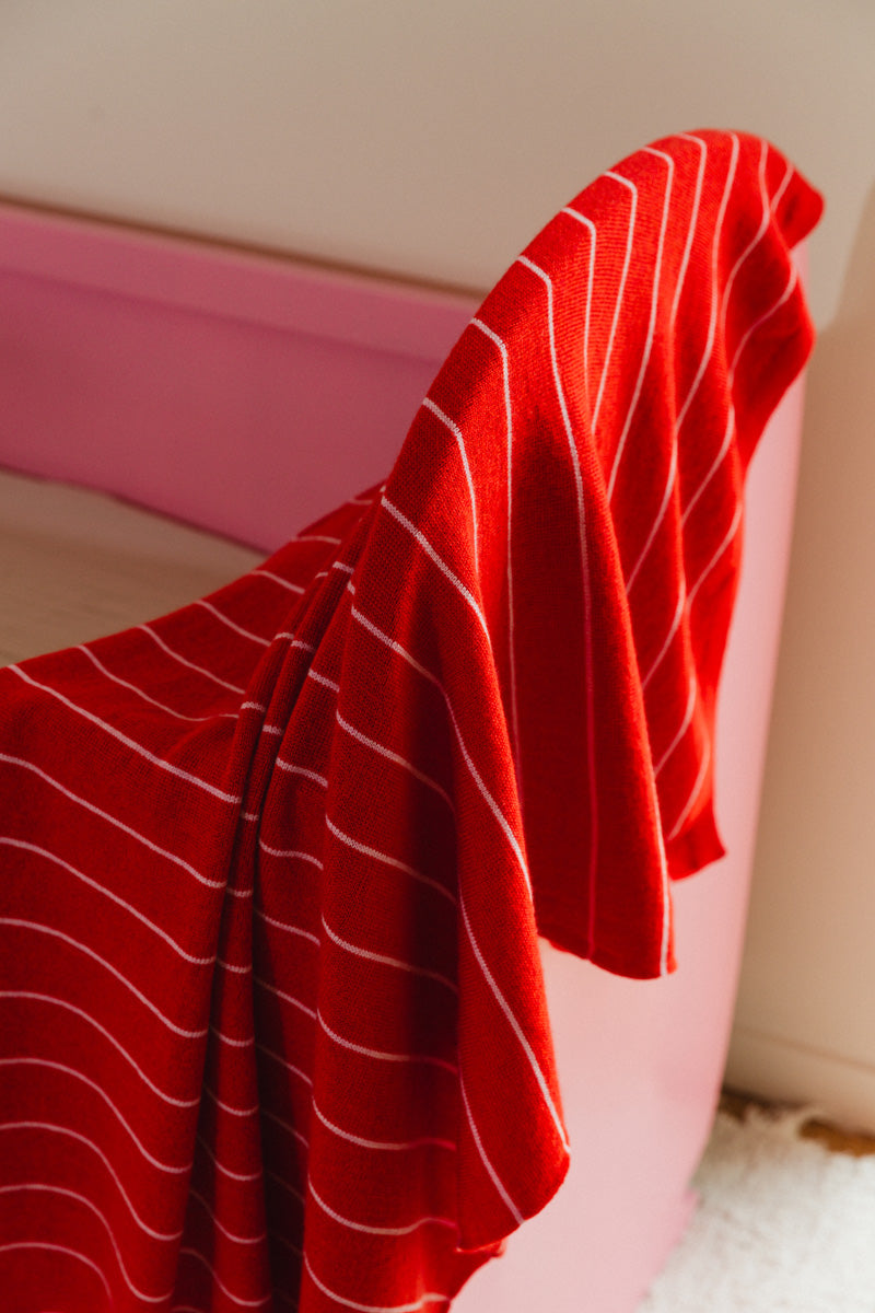 blanket Harry red &amp; cotton candy