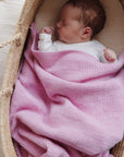 BLANKET IVY cotton candy