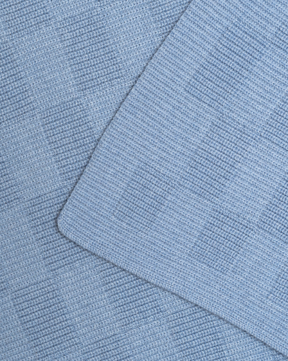 BLANKET IVY light blue