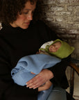 BLANKET IVY light blue