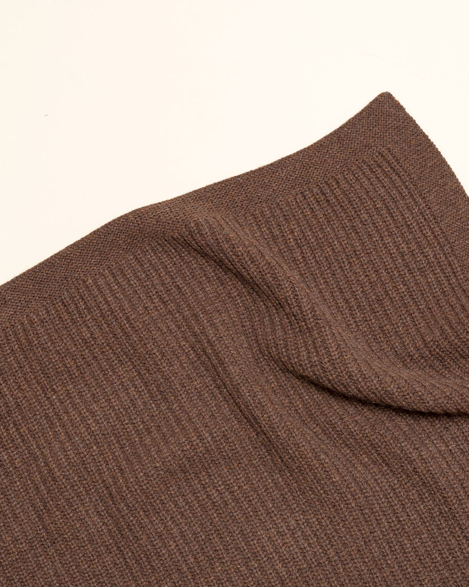 blanket Kiki dark brown