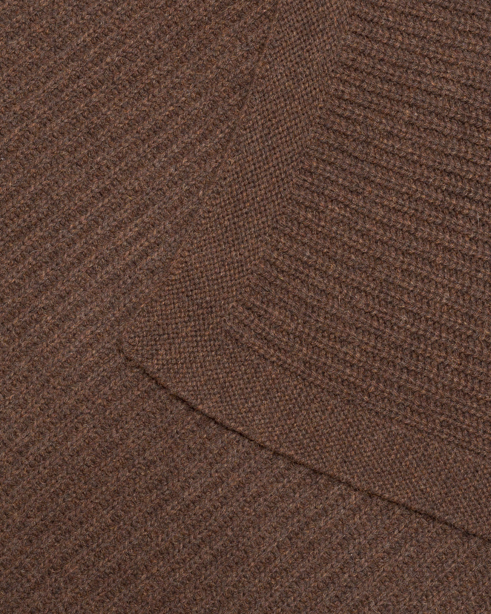 blanket Kiki dark brown