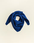 triangle scarf Josephina cobalt blue