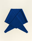 triangle scarf Josephina cobalt blue