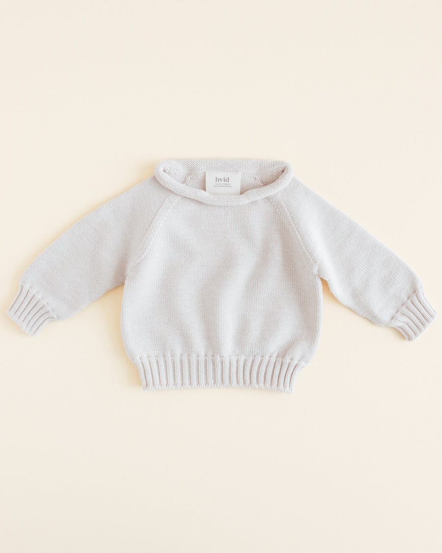 sweater georgette off-white