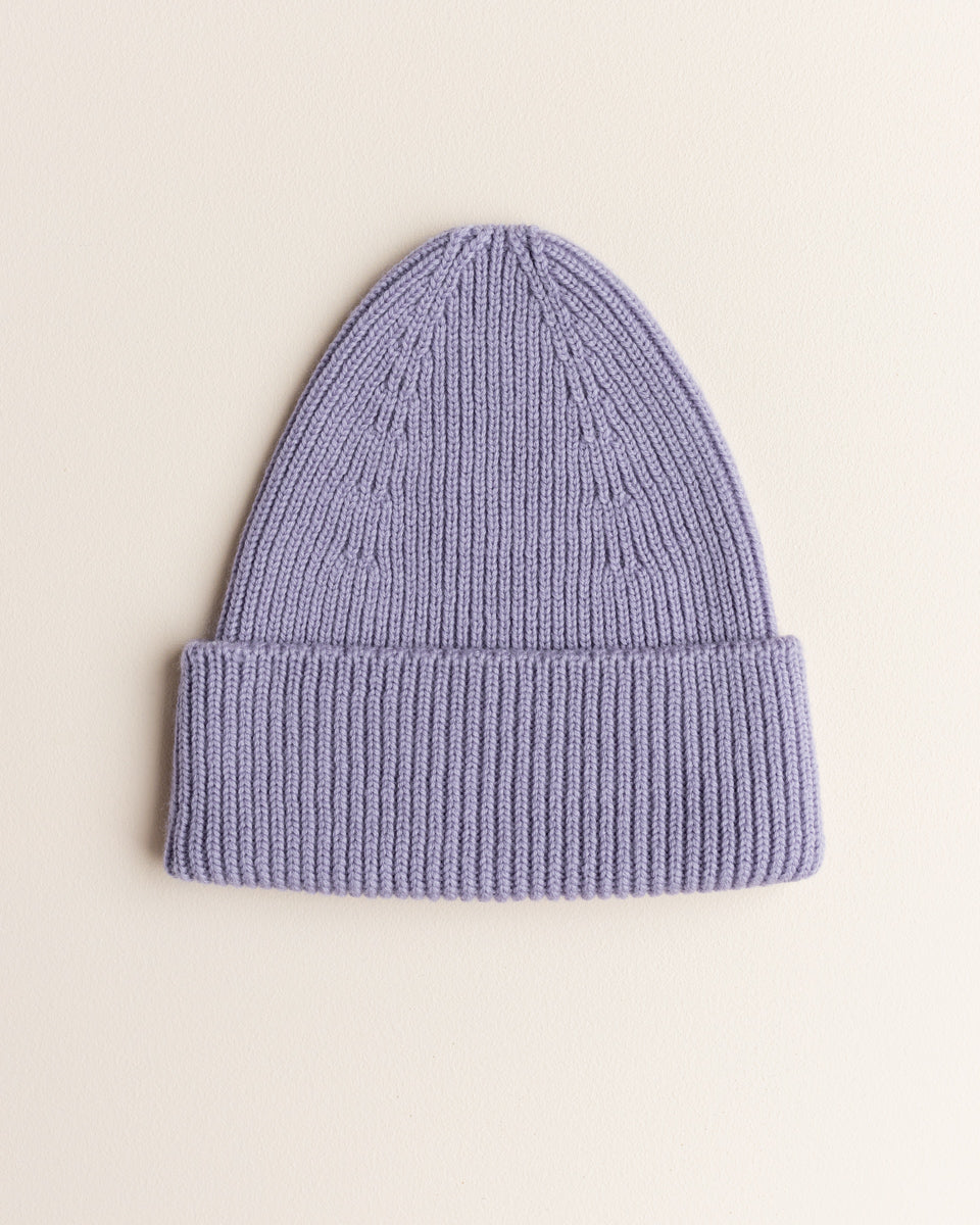 BEANIE FONZIE lilac