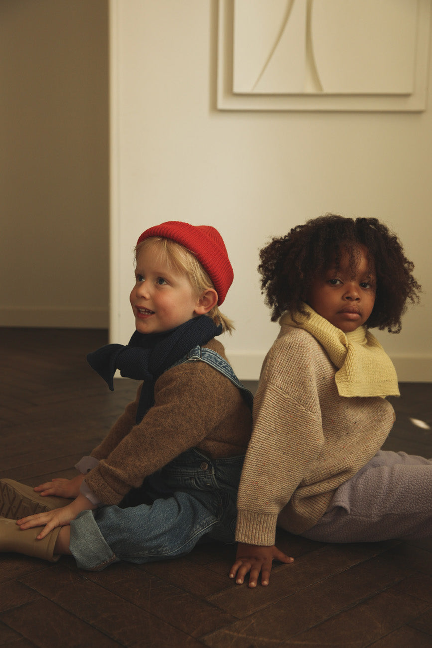 Baby with red sales beanie