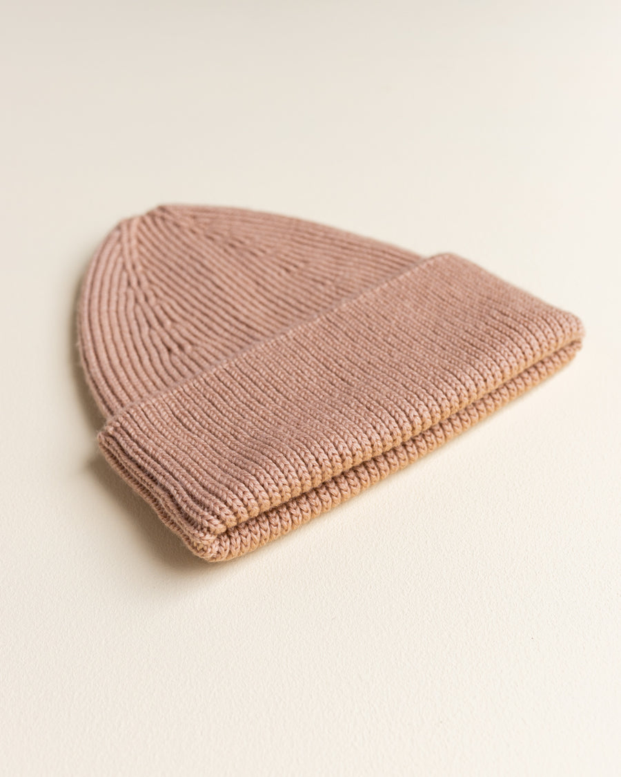 adult beanie rose