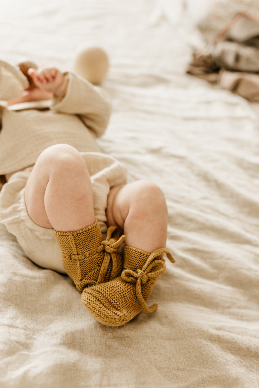 Booties ochre